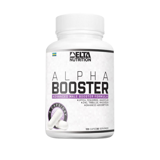 Alpha Booster, 120 caps, Prestationshöjare