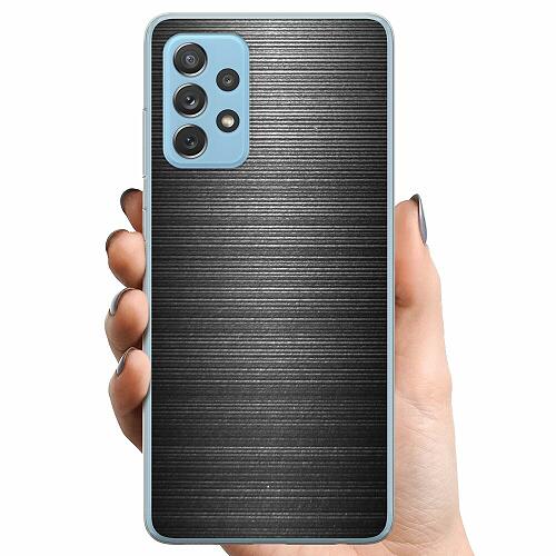 Samsung Galaxy A72 5G TPU Mobilskal Brushed Metal
