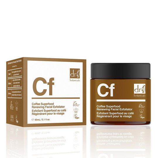 DR. BOTANICALS COFFEE SUPERFOOD renewing facial exfoliator 50 ml