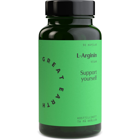 Great Earth L-Arginine 2000 mg 90 kapslar