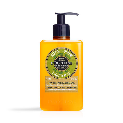 Verbena Shea Butter Liquid Soap