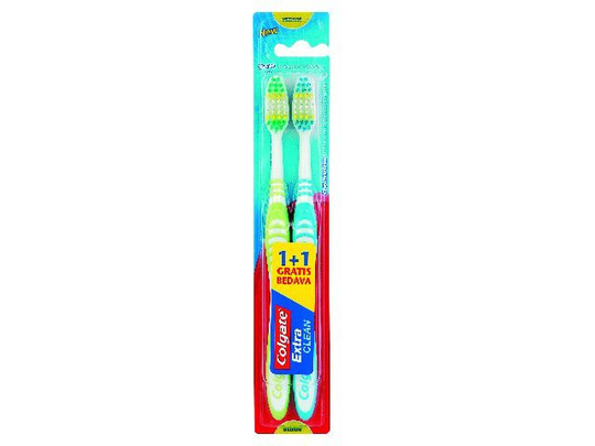 Colgate DUO Extra Clean brush Medium 2pcs