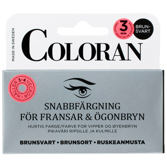 Snabbfärgning För Ögonfransar & Ögonbryn, Coloran Ögonbrynsfärg & Trimmers