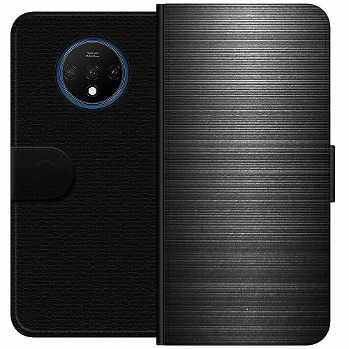 OnePlus 7T Plånboksfodral Brushed Metal