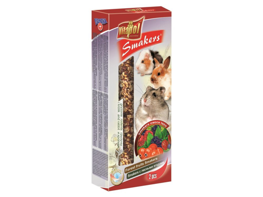 Vitapol zvp-1110, Snack, 90 g, Hamster, Mus, Kanin, Vitamin A, Vitamin B1, Vitamin B2, Vitamin C, Vitamin E, Vitamin K