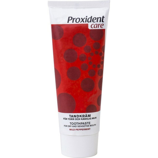 Proxident Tandkräm för torr mun, pepparmint 75 ml