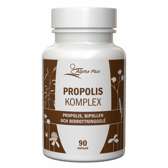 Alpha Plus Propoliskomplex 90 kapslar
