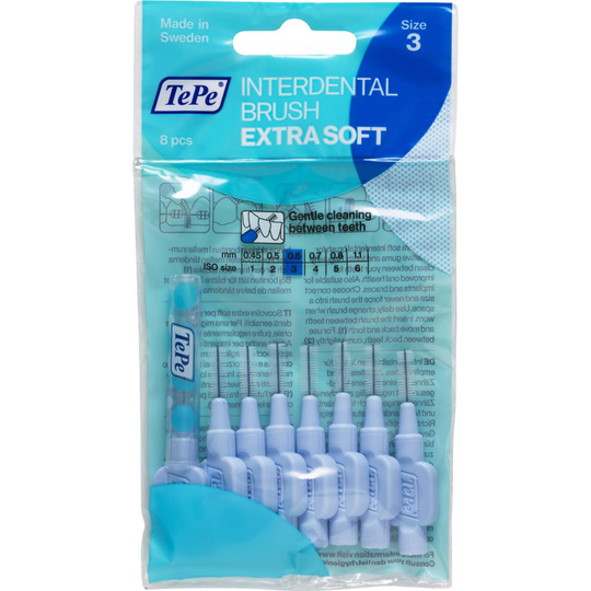 TePe Mellanrumsborste extra mjuk 0,6mm 8 st