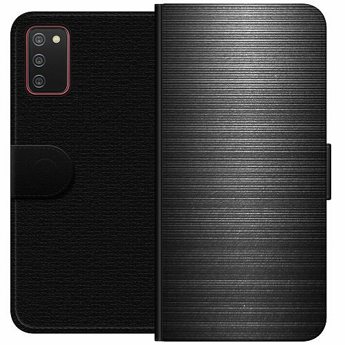 Samsung Galaxy A02s Plånboksfodral Brushed Metal