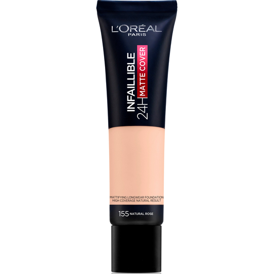 Loreal Paris Infaillible 24H Matte Cover Natural Rose 155