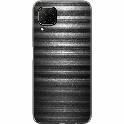 Huawei P40 lite Genomskinligt Skal Brushed Metal