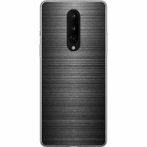 OnePlus 8 Mjukt skal - Brushed Metal
