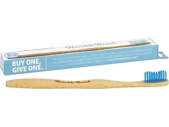 Humble Brush HUMBLE BRUSH_Bamboo toothbrush medium Blue