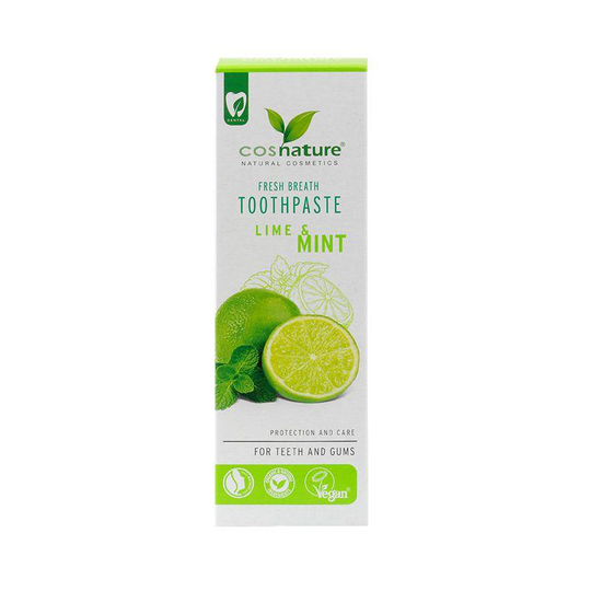 COSNATURE_Fresh Breath Toothpaste naturalna pasta do zębĂłw o smaku limonki i mięty 75ml
