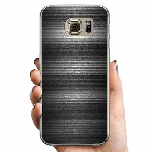 Samsung Galaxy S6 TPU Mobilskal Brushed Metal