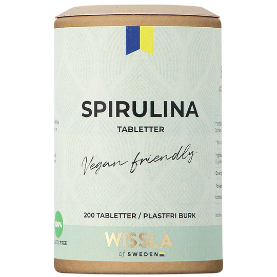 Spirulinatabletter, Wissla of Sweden Kosttillskott