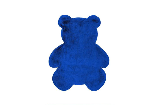 KISTIAN CLA-TEDDY Matta 73x90 cm Blå