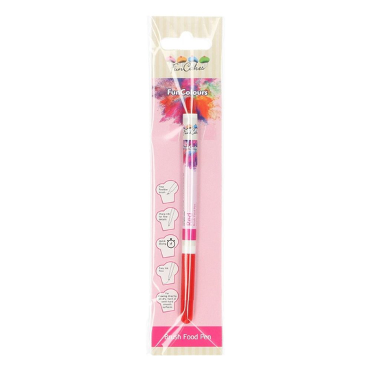 Red Edible Brush Food Pen FunCakes