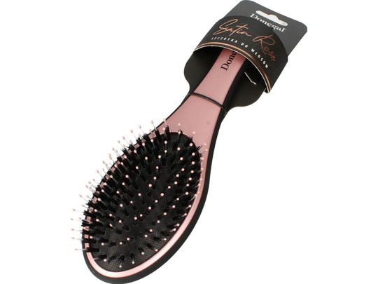 Donegal DONEGAL HAIR BRUSH oval mix bristles SATIN ROSE (1266) 1pc