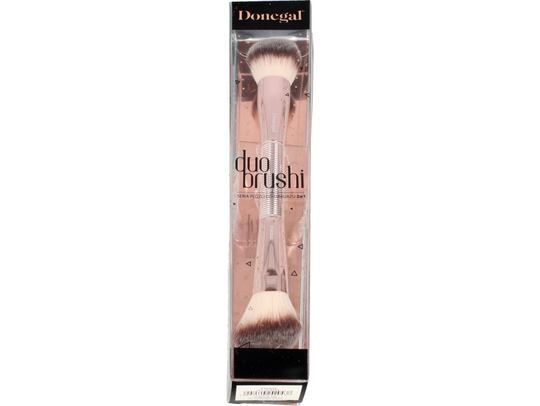 Donegal DONEGAL DUO BRUSHI Brush for applying powder, blush and bronzer 2in1 (4204) 1pc
