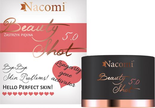 Nacomi Natural Beauty Shot 5.0 Serum Face Cream 30ml