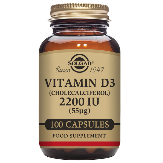 Vitamin D3 (kolekalciferol) Solgar 2200 iu