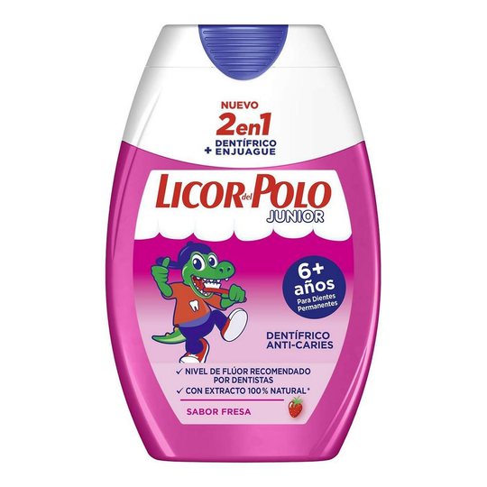 Tandkräm Licor Del Polo Barn 2 i 1