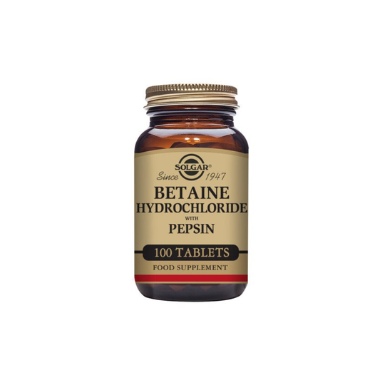 Betaine Hydrocloride with Pepsin 100t