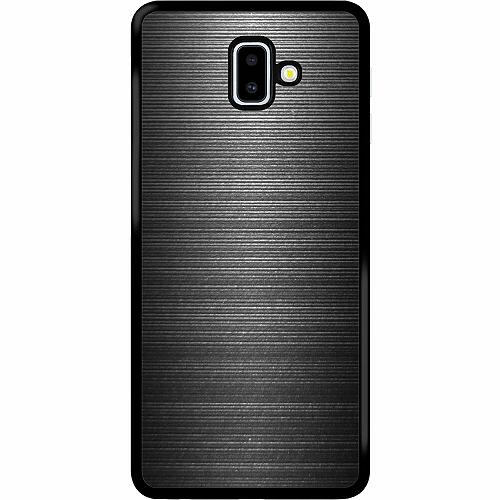 Samsung Galaxy J6+ Svart Skal Brushed Metal