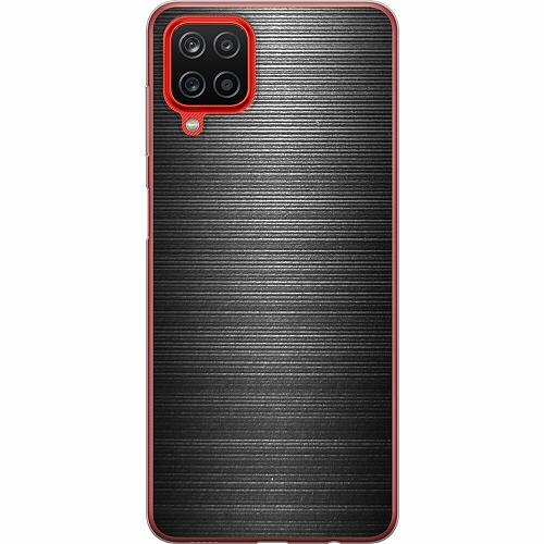 Samsung Galaxy A12 Mjukt skal - Brushed Metal