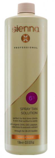 självbrännare Tanning Liquid 6% 1 liter veganbrun
