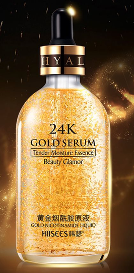 24K Superserum+ Hyaluronic rynkfritt silkeslent ansikte