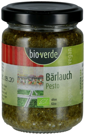 bio-verde vild vitlökspesto vegansk, 125ml