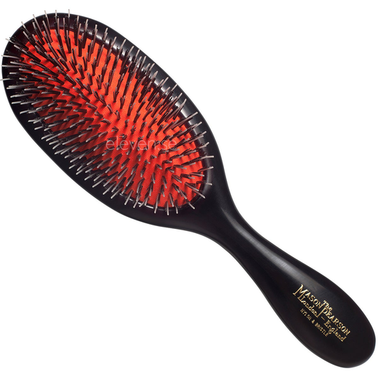 Handy Bristle & Nylon, Dark Ruby, Mason Pearson Hårborstar