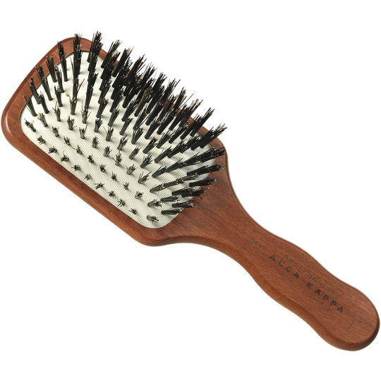 Acca Kappa Mini Paddle Brush Kotibe´ Wood 100% Boar Bristles