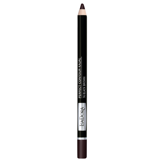 IsaDora Perfect Contour Kajal 76 Black Brown