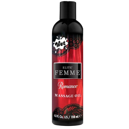 WET ELITE FEMME MASSAGE AND BATH OIL ROMANCE 120 ML