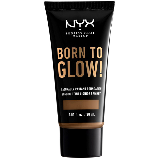 NYX PROFESSIONAL MAKEUP Born To Glow Naturally Radiant Foundation Deep