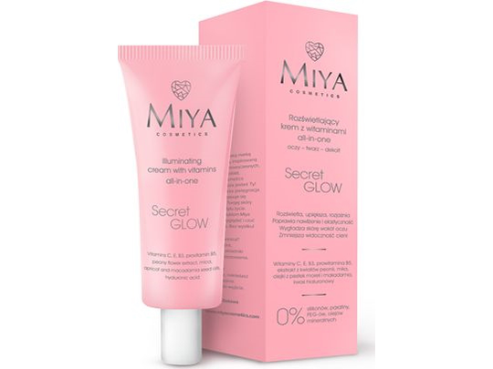 Miya Secret Glow face cream with vitamins, brightening 30ml