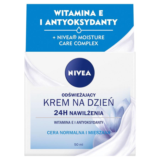 24 Nivea fukt uppfriskande dagkräm normal hud och blandas 50ml