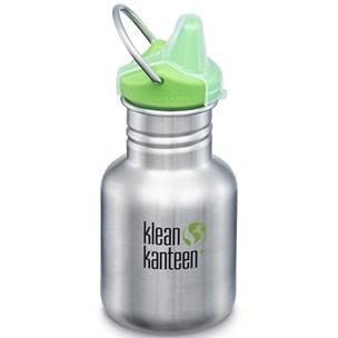 Vattenflaska 355ml Classic Sportkork Brushed Stainless - Klean Kanteen