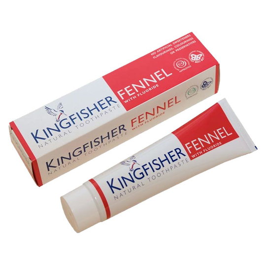 Kingfisher Fennel Tandkräm Med Fluor 100 ml
