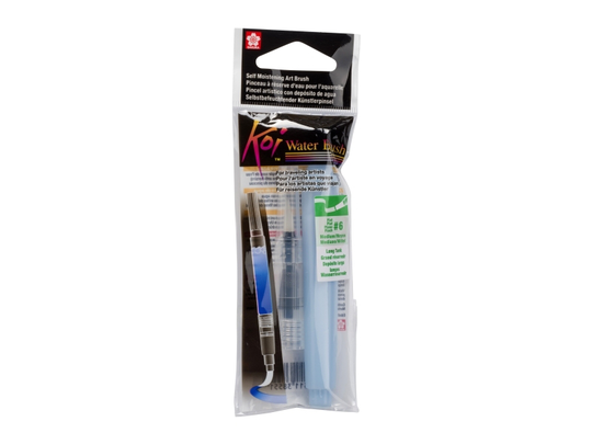 Sakura Koi Water Brush Flat Long Tank Medium Nib