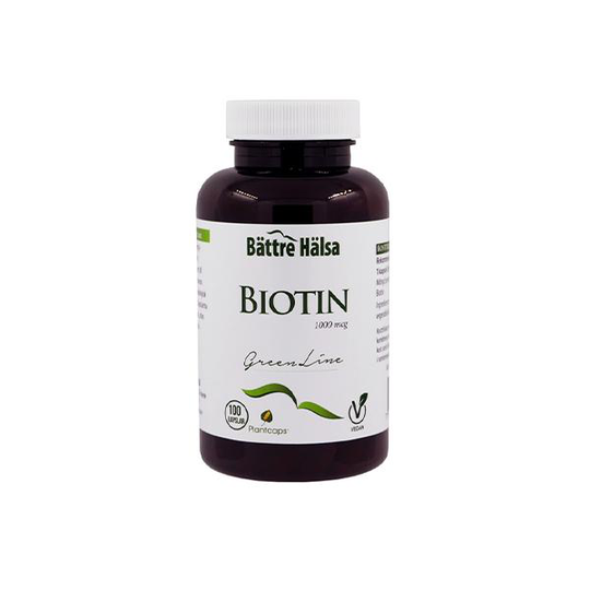 Bättre Hälsa Biotin, 100 kapslar