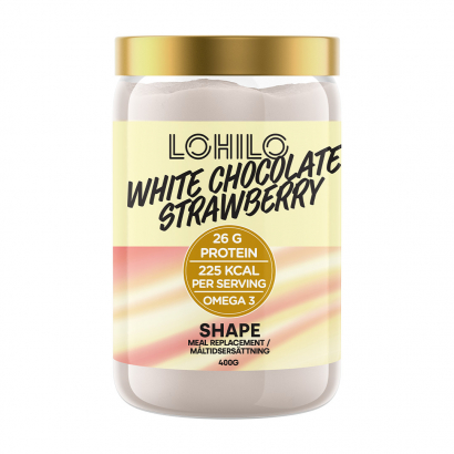 Lohilo Shape 400 g White Chocolate Strawberry