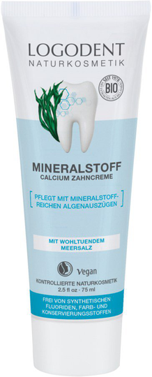 Logona MINERAL Kalciumtandkräm, 75ml