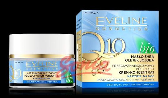 Eveline Bio Q10 Anti-vanishing cream concentrate on day and night 50ml