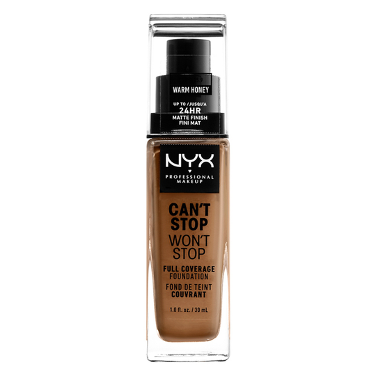 NYX Professional Makeup Cant Stop Wont Stop Foundation 15.9 Warm Honey