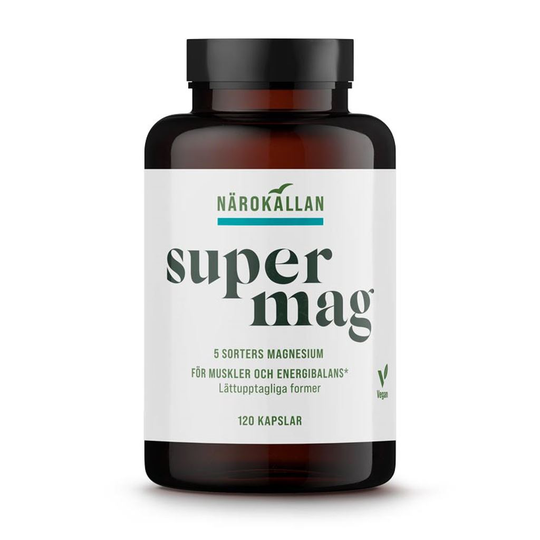 NÄROKÄLLAN Super Mag 120 kapslar