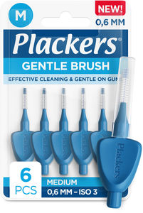 Plackers Gentle Brush 0,6 mm 6 St
